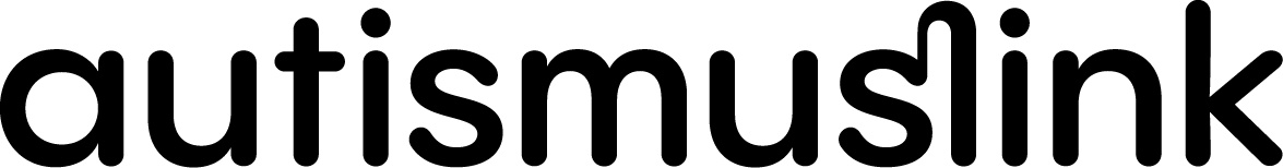 Autismuslink schwarz